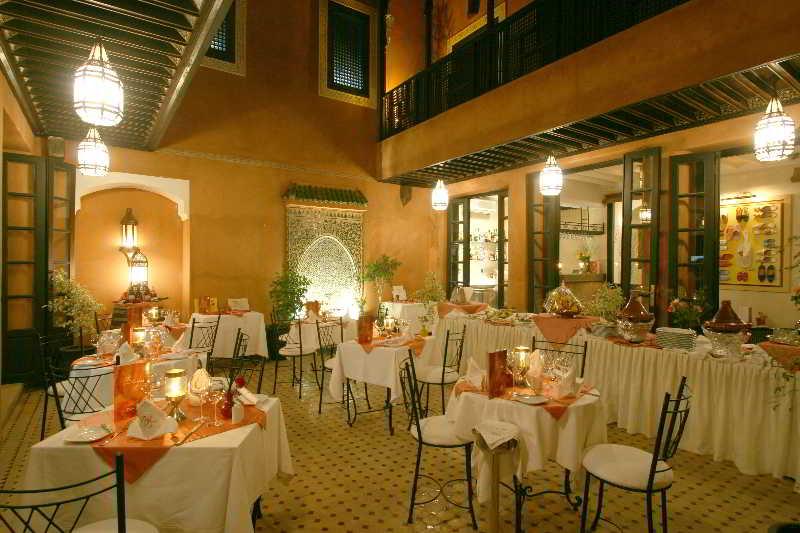 Отель Les Borjs De La Kasbah Марракеш Ресторан фото